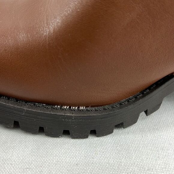 Bella Vita Connery Lug Chelsea Booties Camel Burnished size 10 M - Picture 5 of 8